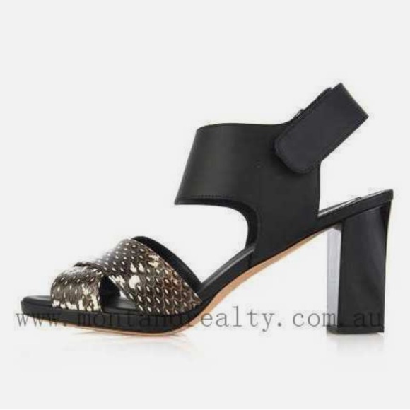 MaxMara Snake skin Women's heels size 6.5 🐍 - Picture 2 of 3